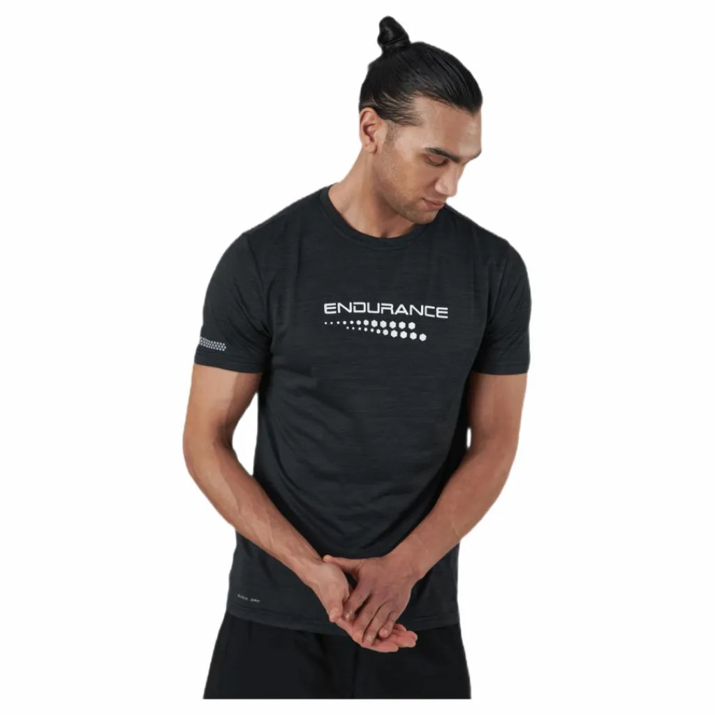 Portofino M S/S Performance Tee Black*Endurance Hot