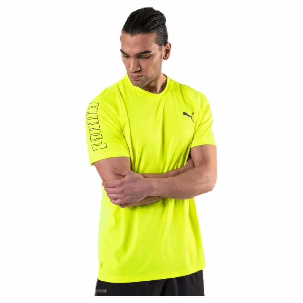 Puma Power Thermo R+ Tee Yellow Gul Hot