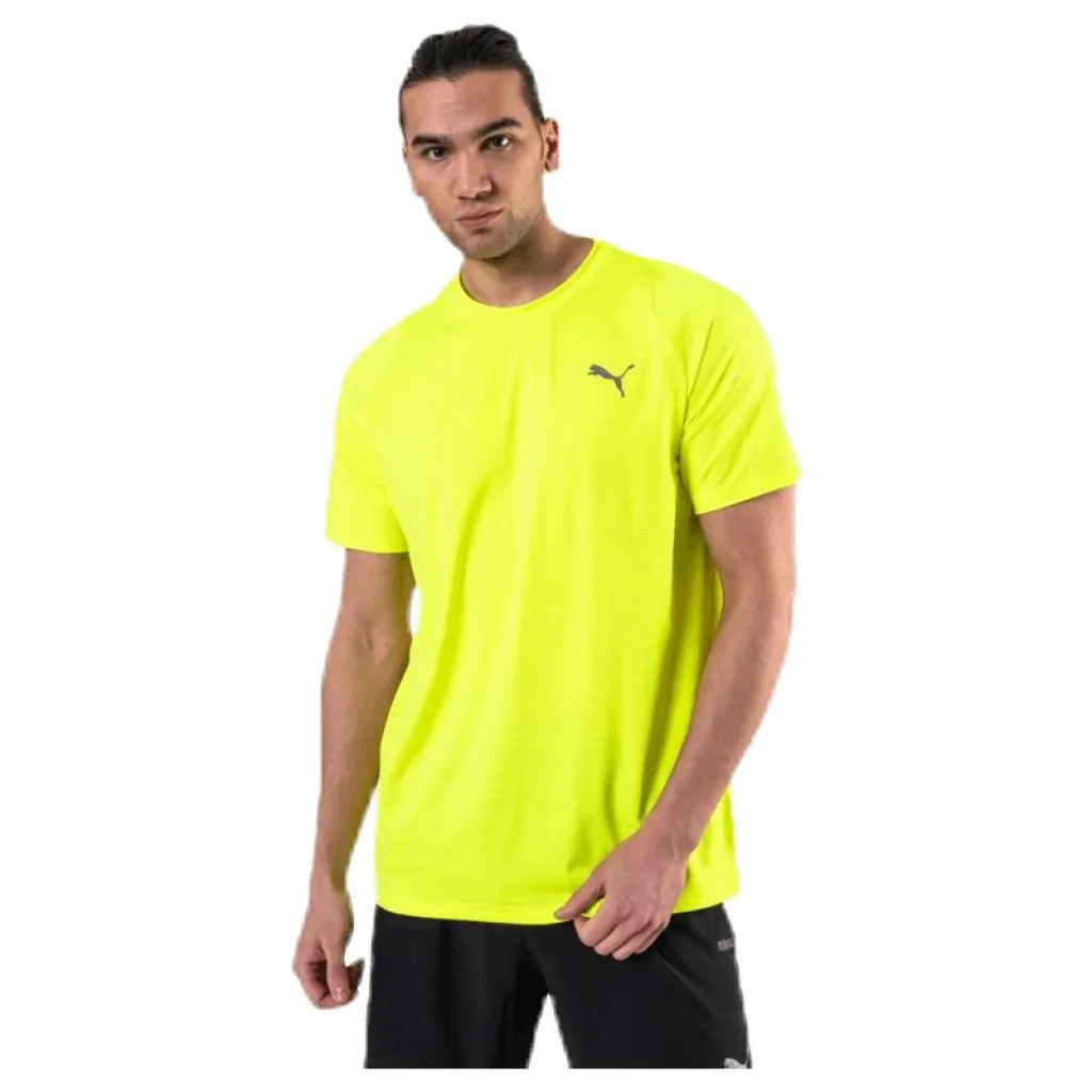 Puma Power Thermo R+ Tee Yellow Gul Hot