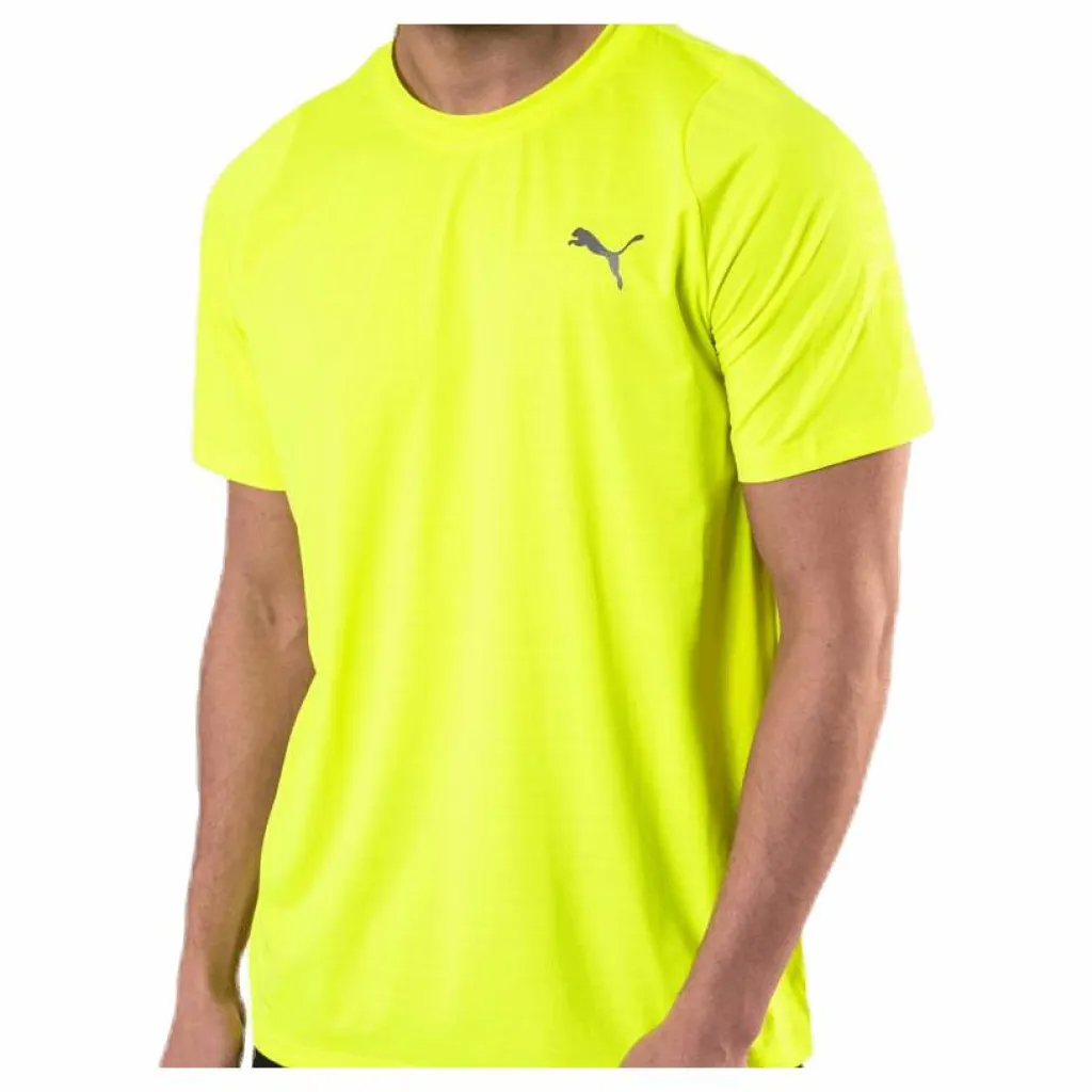 Puma Power Thermo R+ Tee Yellow Gul Hot