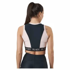 BLACC Power X Crop Top Black / Pink Svart Hot