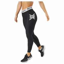 BLACC Power X High Waist Tights 2.0 Black/white Svart Hot