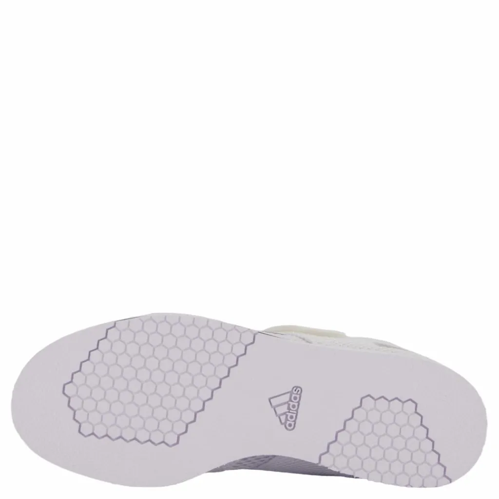Powerlift 5 Weightlifting Shoes Cloud White / Silver Metallic / Core Black*adidas New