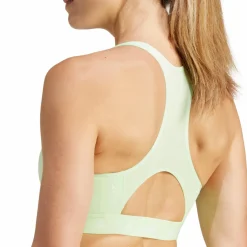 adidas Powerreact Training Medium-Support Techfit Bra Green Grön Discount