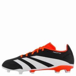 Predator League Firm Ground Football Boots Core Black / Cloud White / Solar Red*adidas Outlet