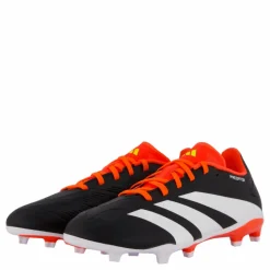 Predator League Firm Ground Football Boots Core Black / Cloud White / Solar Red*adidas Outlet