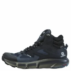 Salomon Predict Hike Mid Gtx Ebony/black/stormy Weather Blå New