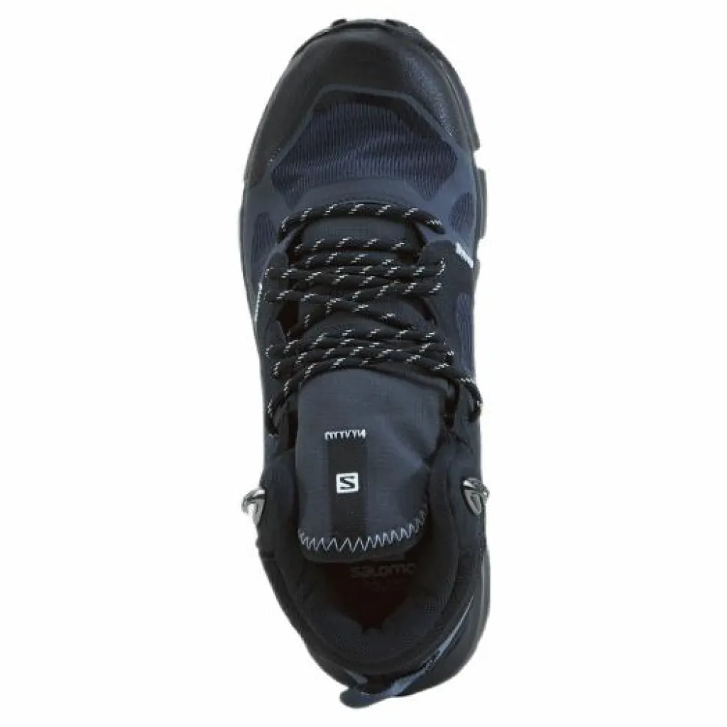 Salomon Predict Hike Mid Gtx Ebony/black/stormy Weather Blå New
