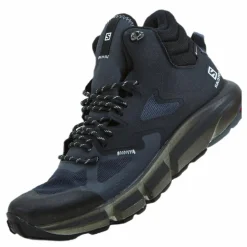 Salomon Predict Hike Mid Gtx Ebony/black/stormy Weather Blå New