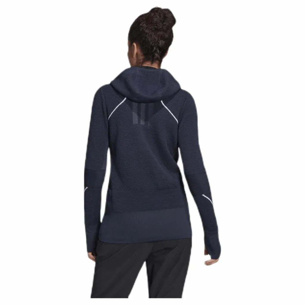 adidas Primeknit Midlayer Jackets Blue Blå Outlet