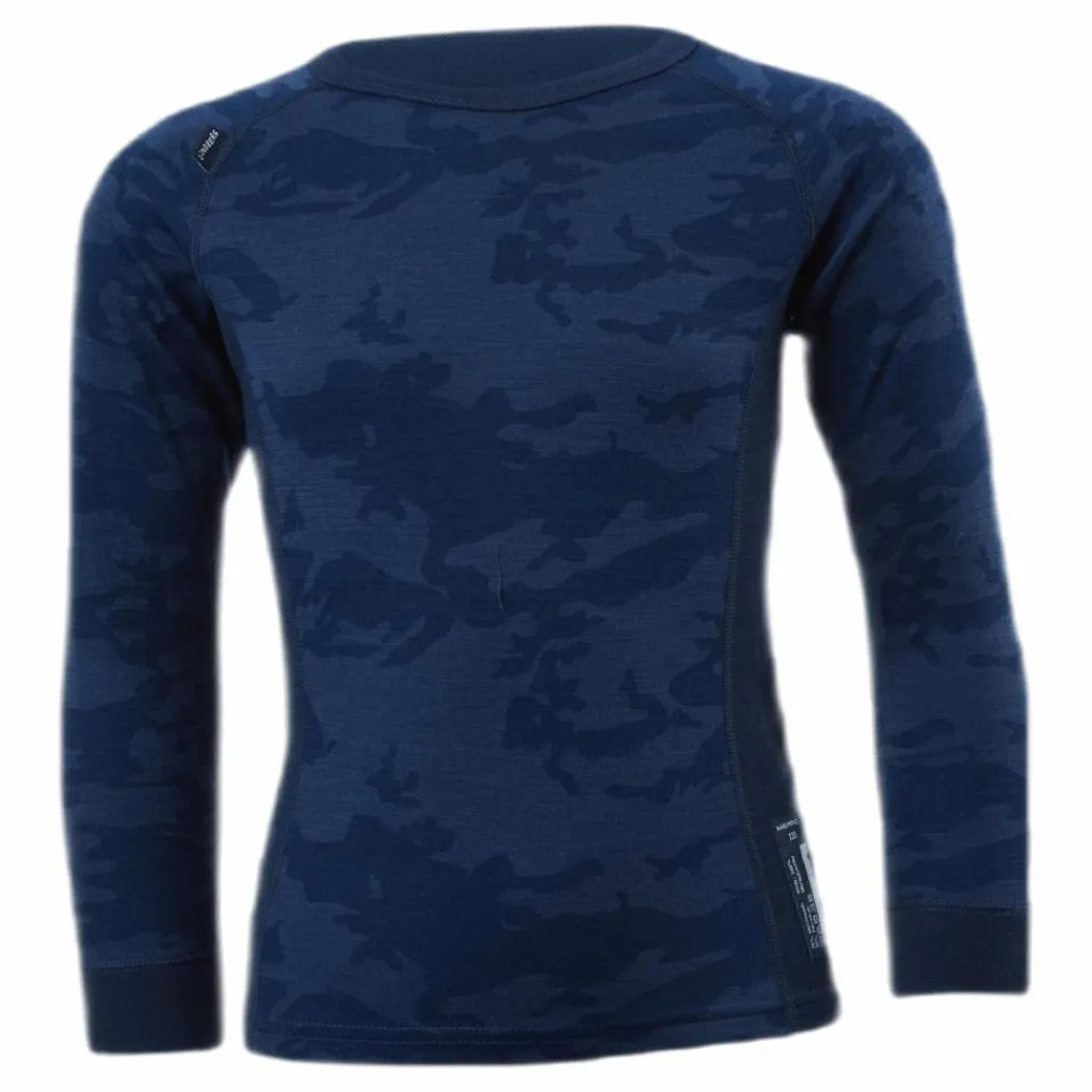 Print Merino Set Blue*Lindberg Outlet