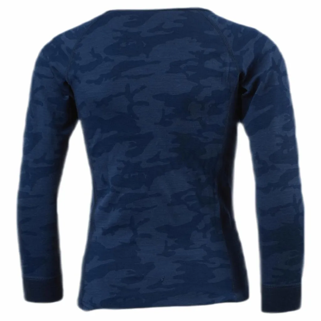 Print Merino Set Blue*Lindberg Outlet