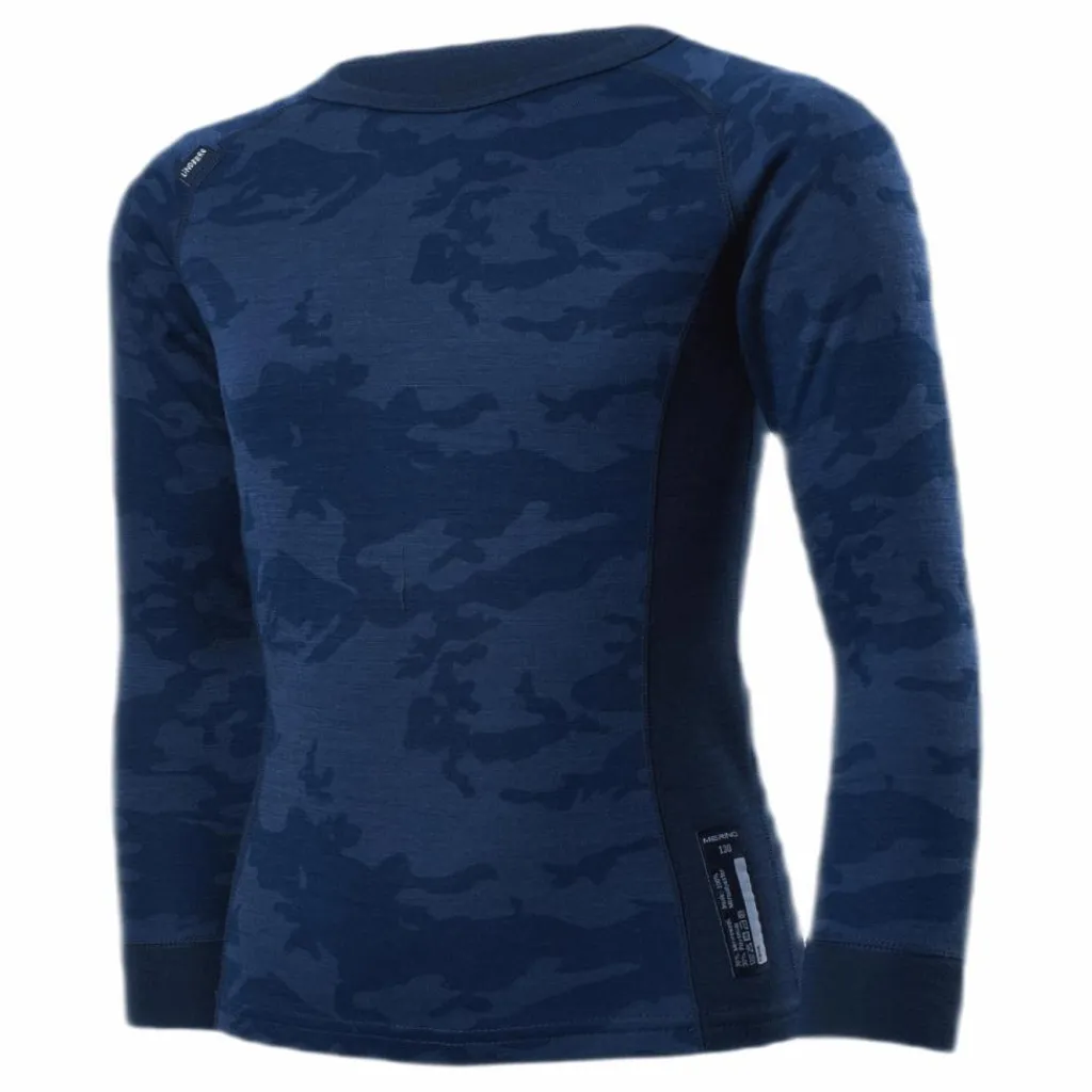 Print Merino Set Blue*Lindberg Outlet