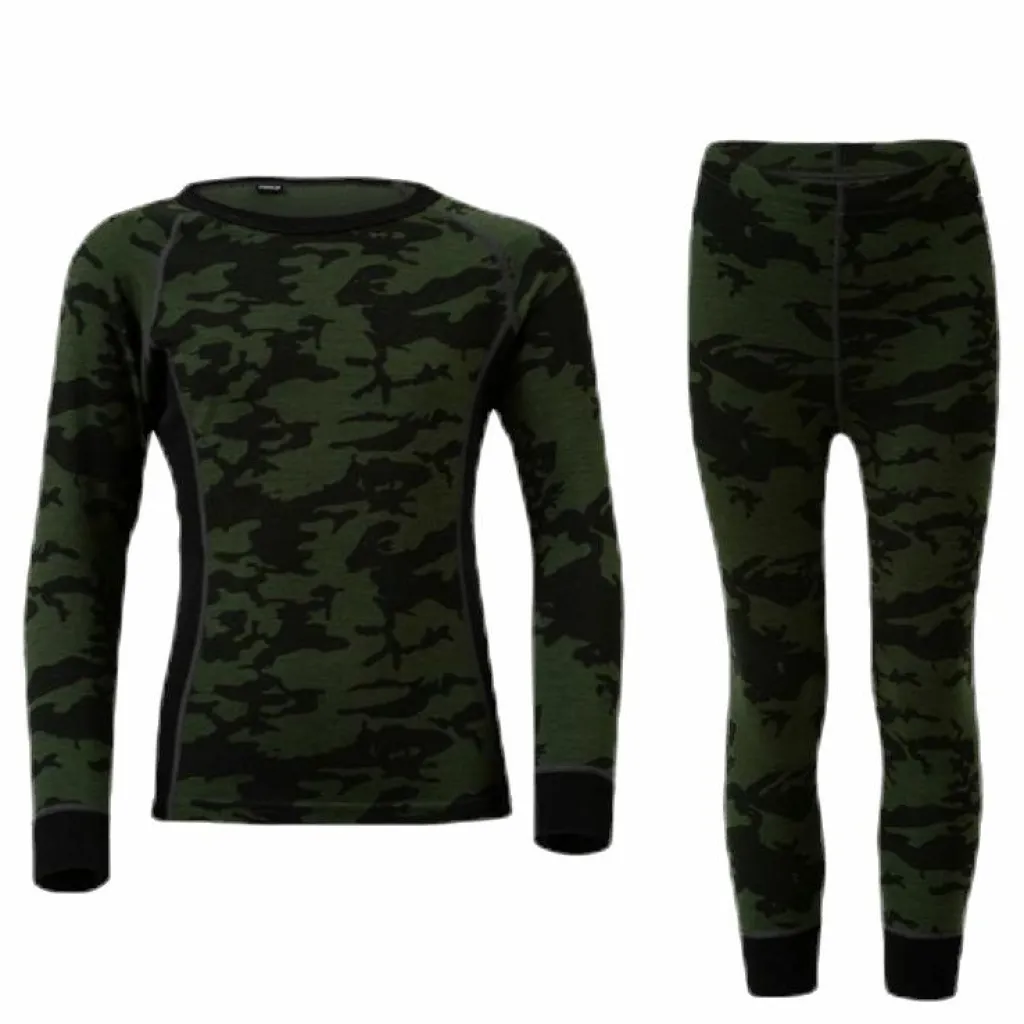 Print Merino Set Green*Lindberg Sale