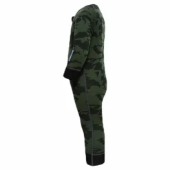 Print Merino Wool Overall Green*Lindberg Sale