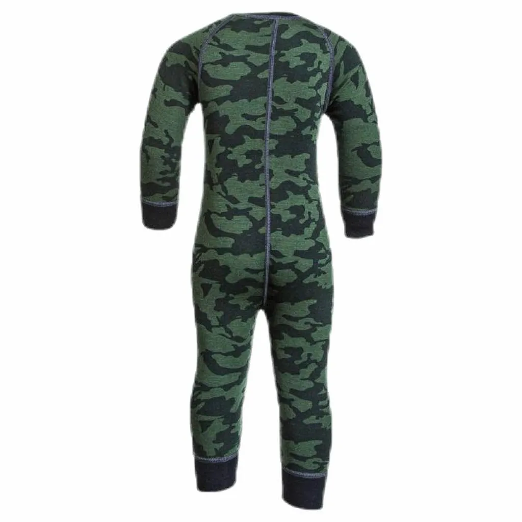 Print Merino Wool Overall Green*Lindberg Sale
