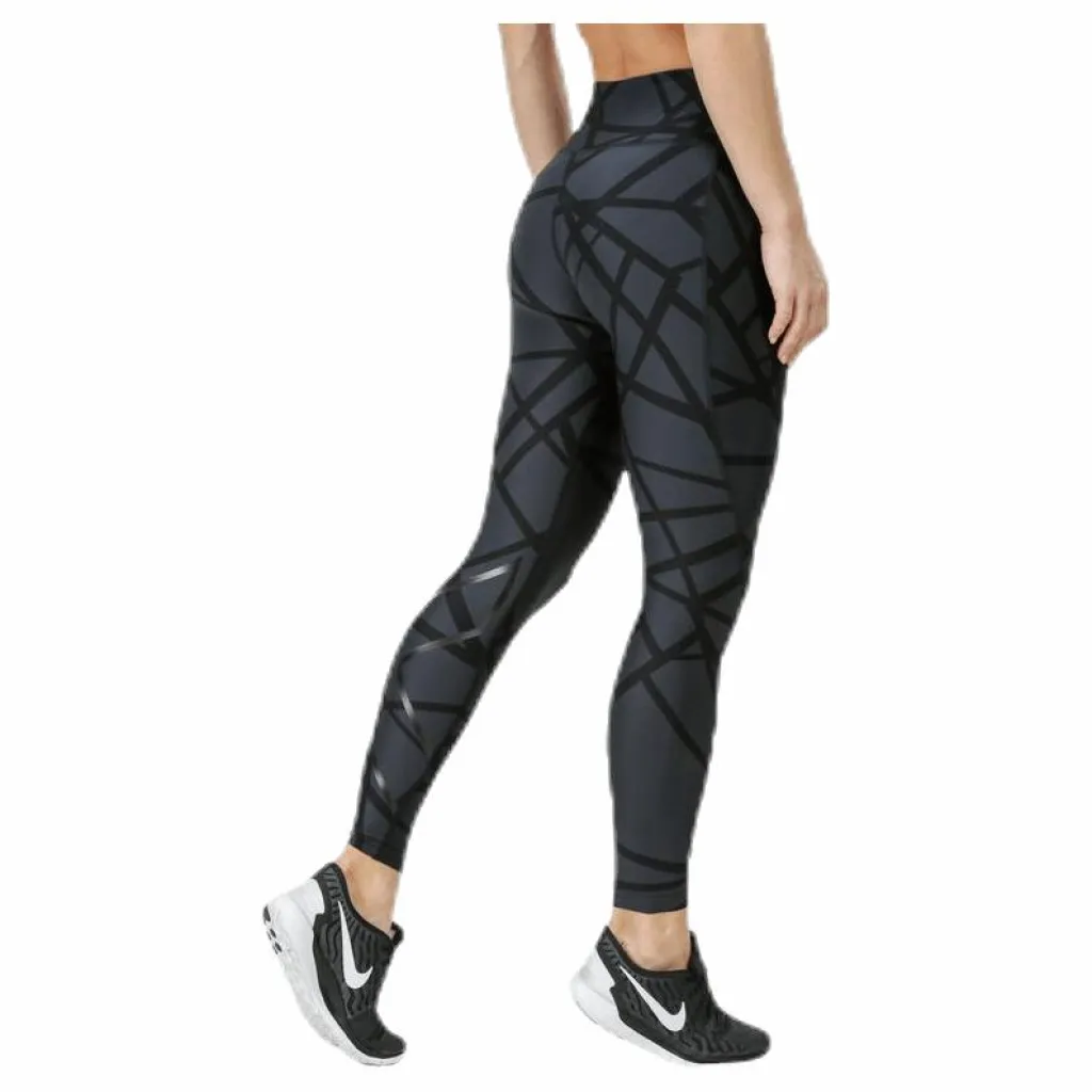 Print Mid-Rise Compression Tights W Black/Grey*2XU Online