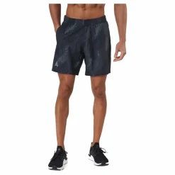 Printed Short 7 Inch P.blue 000/black*adidas Tennis Outlet