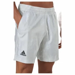 adidas Tennis Printed Short 7 Inch P.blue 000/white Vit Best