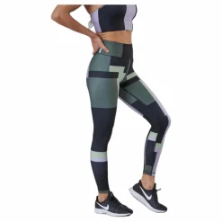 Printed Sport Tights Green*Casall Online