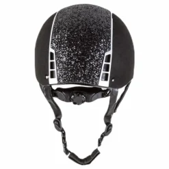 Priority Helmet Suede Glitter Black*Equipage New