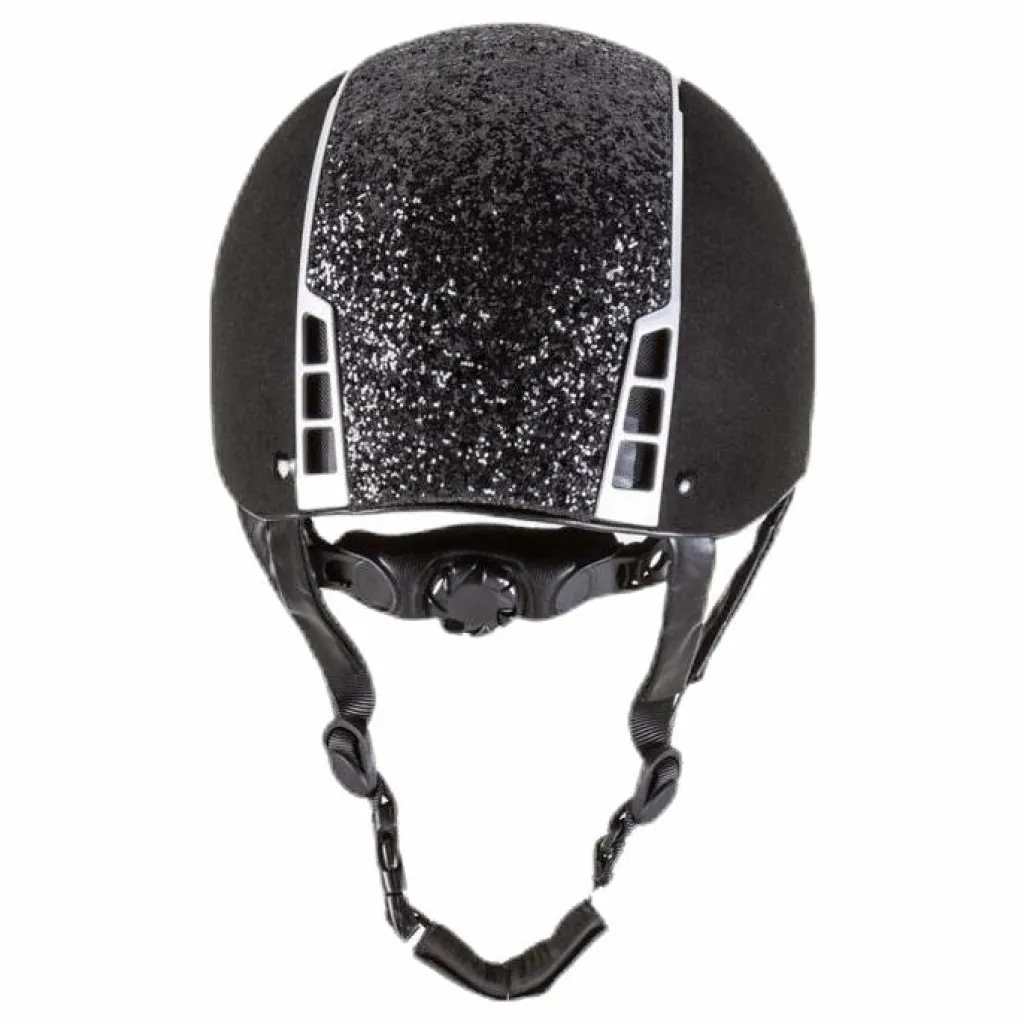 Priority Helmet Suede Glitter Black*Equipage New