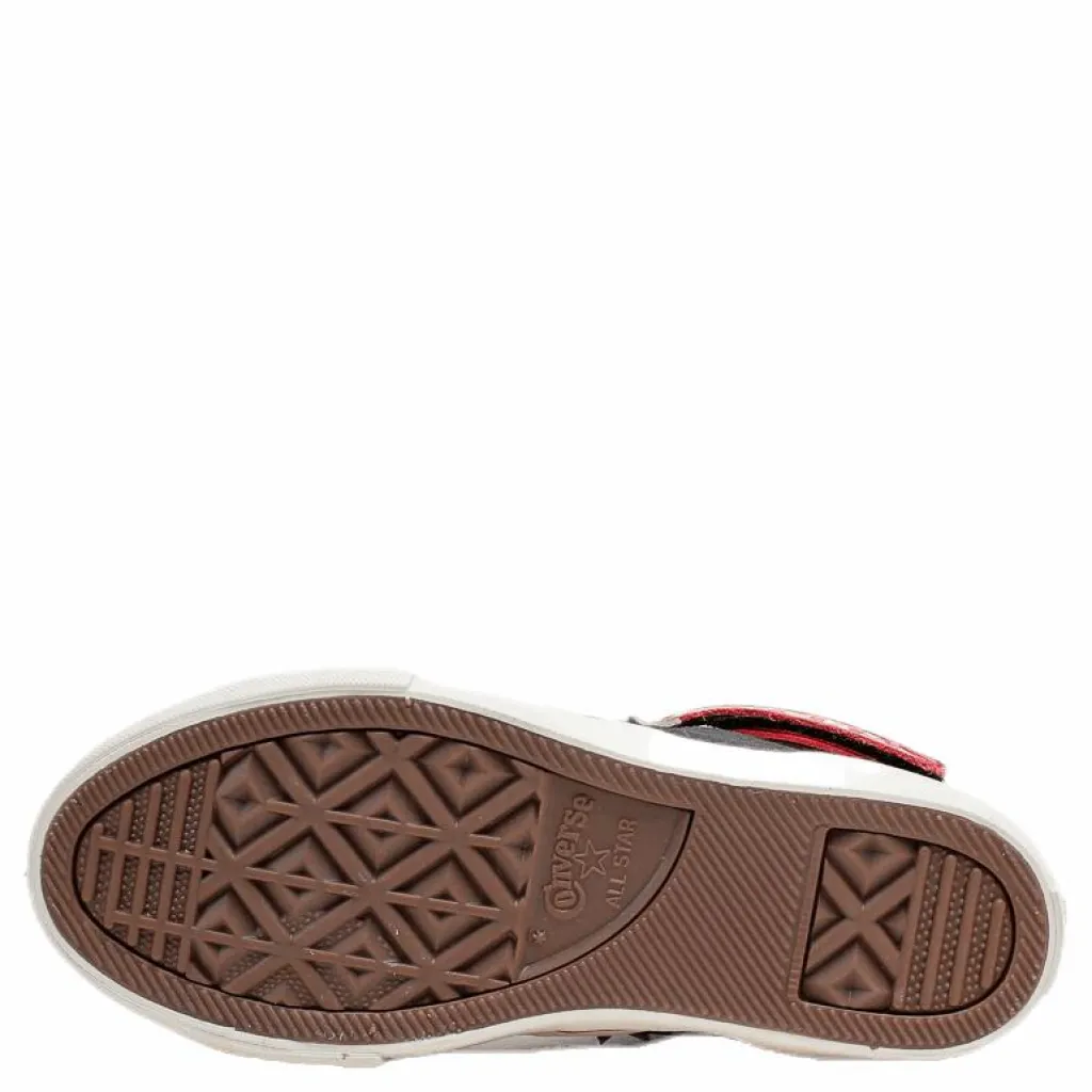 Converse Pro Blaze Strap Hi Junior Black/Red Svart och Röd Discount