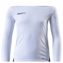Craft Pro Control Impact LS Tee White Vit Discount