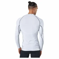 Pro Dri-FIT Men's Tight Fit Long-Sleeve Top WHITE/BLACK/BLACK*Nike