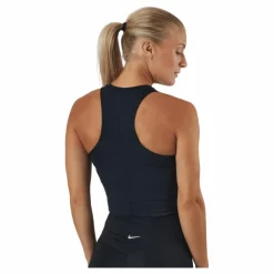 Nike Pro Dri-fit Women’s Cropped Gr Black/white Svart Clearance