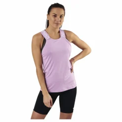 Nike Pro Dry Elastika Tank Top Pink/White Lila Clearance