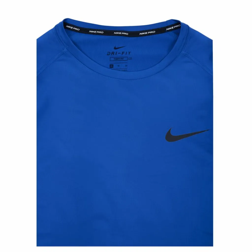 Nike Pro LS Top Blue Blå Outlet