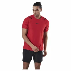 Nike Pro Npc SS Top Black/Red Röd New