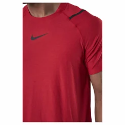 Nike Pro Npc SS Top Black/Red Röd New