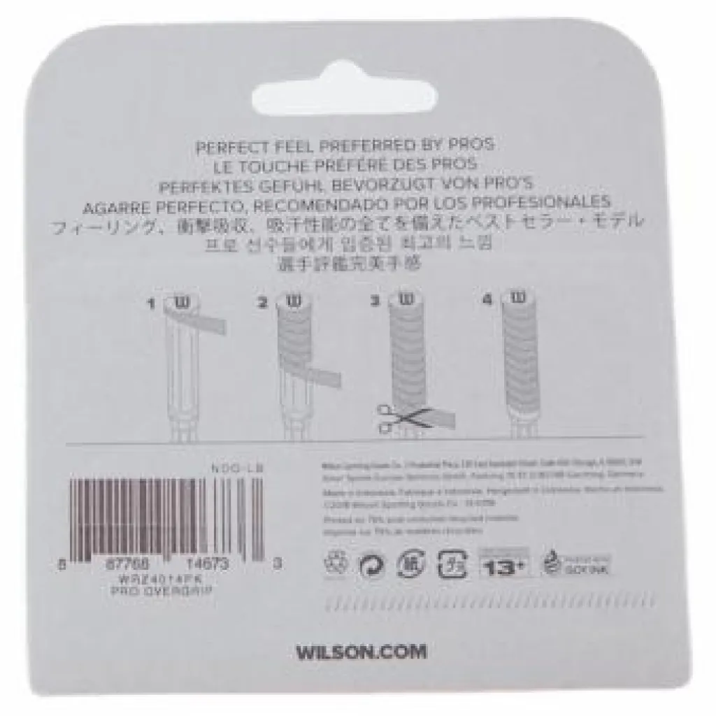 Wilson Pro Overgrip Pink Rosa Outlet
