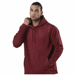 Nike Pro PO Hoodie 2.0 Patterned Röd Outlet