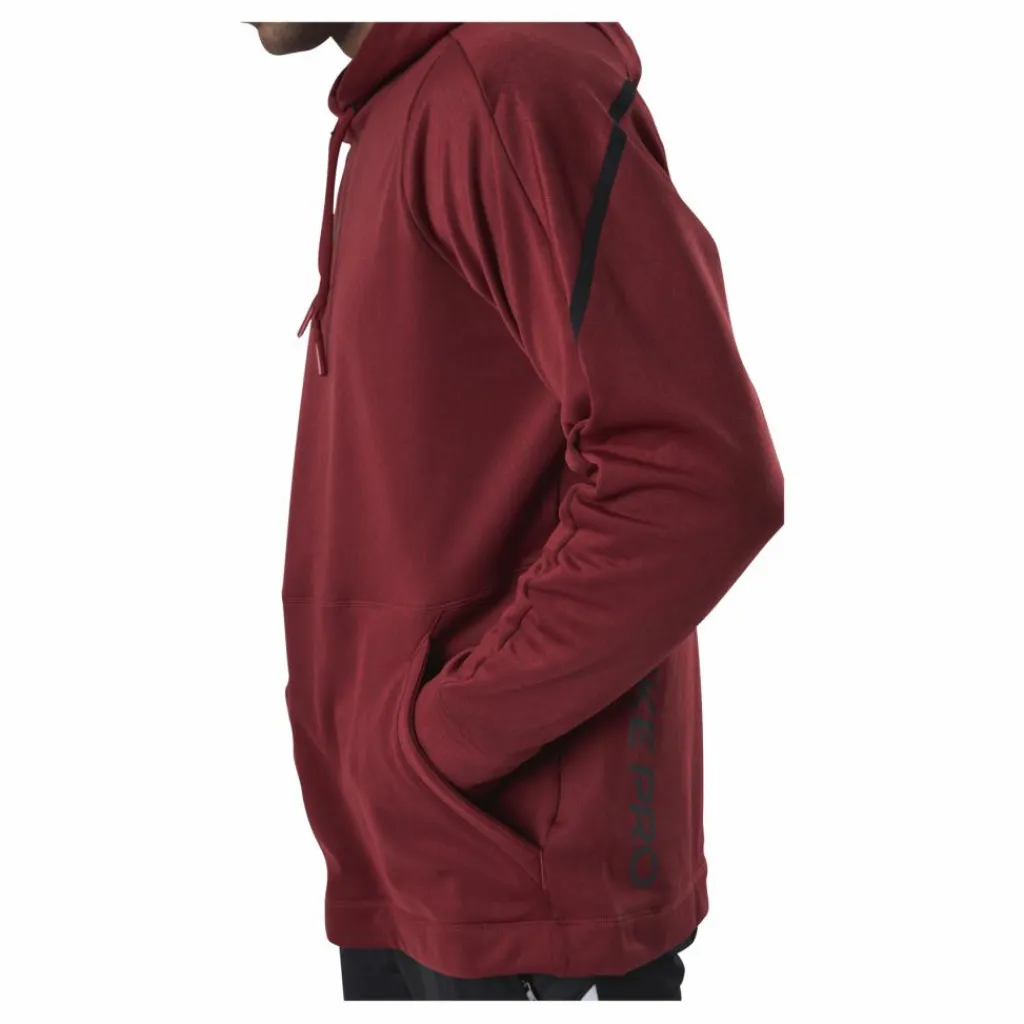 Nike Pro PO Hoodie 2.0 Patterned Röd Outlet