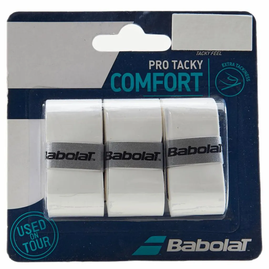 Babolat Pro Tacky Grip White Vit Outlet