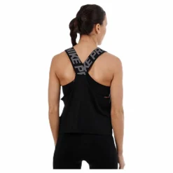 Nike Pro Tank Crossover White/Black Svart Sale