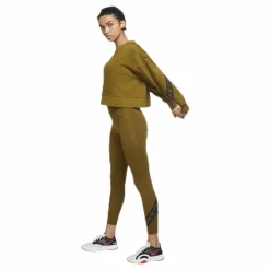 Nike Pro Tight 7/8 Trompe L Black/Green Brun Outlet
