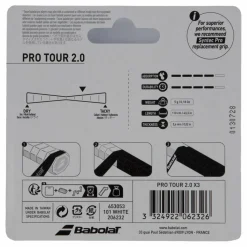 Pro Tour 2.0 3-pack White*Babolat Online