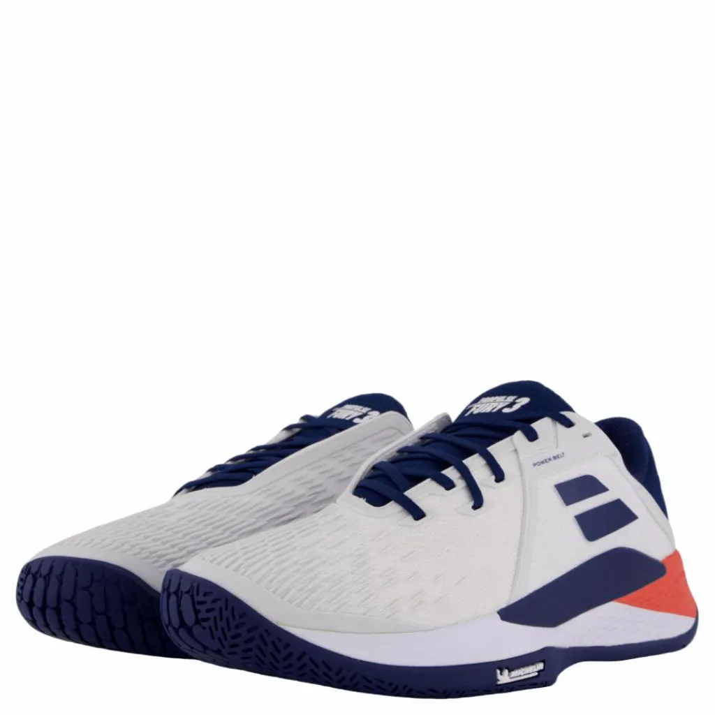 Propulse Fury 3 White/blue*Babolat Outlet