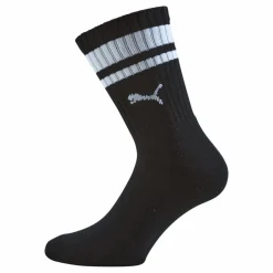 Puma Crew Heritage Stripe 2p U Black Svart Sale