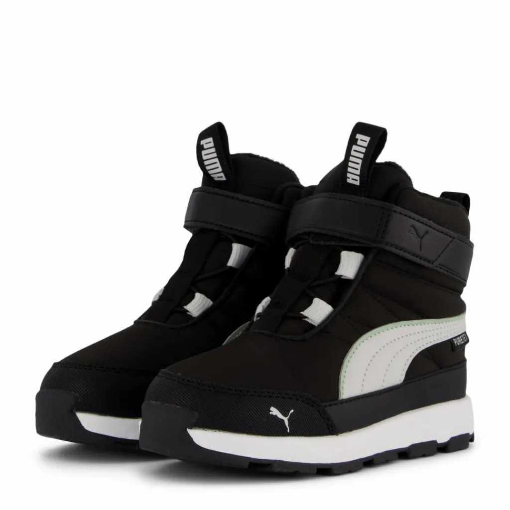 Evolve Boot Puretex Ac+in Black-ash Gray- White*Puma