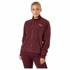 Fit Sherpa Jacket Aubergine- Black*Puma Sale