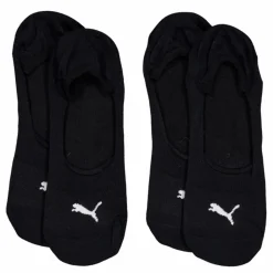 Puma Footie 2p Unisex Black Svart Clearance