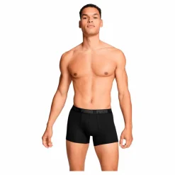 Puma Men Everyday Basic Boxer  Black / Phantom Svart Sale