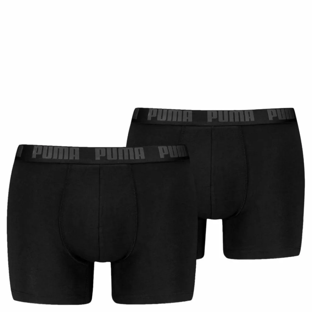 Puma Men Everyday Basic Boxer Black / Phantom Svart Sale