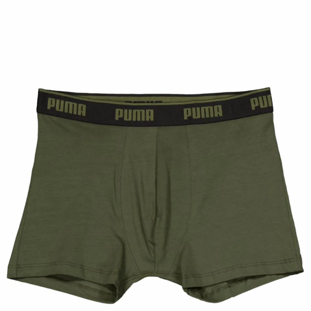 Puma Men Everyday Basic Boxers Forest Grön Sale