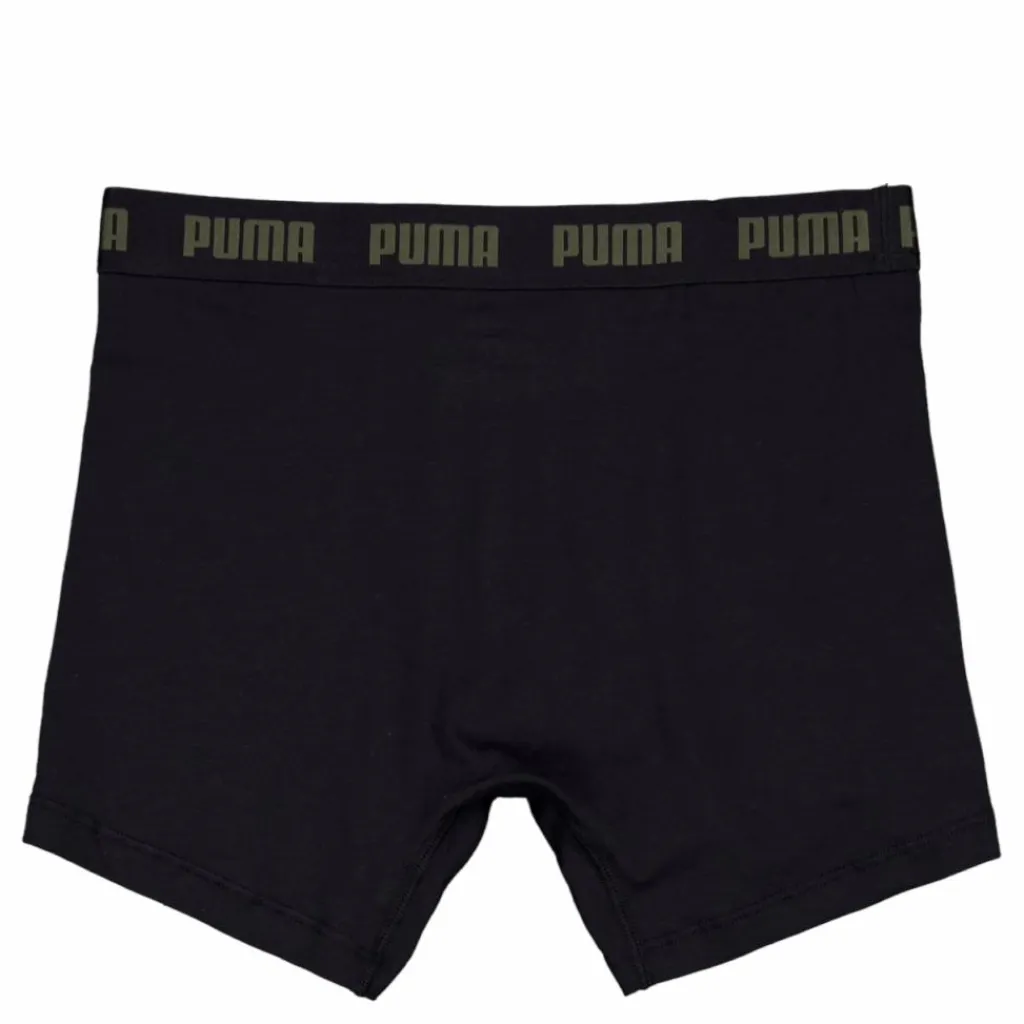 Puma Men Everyday Boxer 3p Forest Night Svart Discount